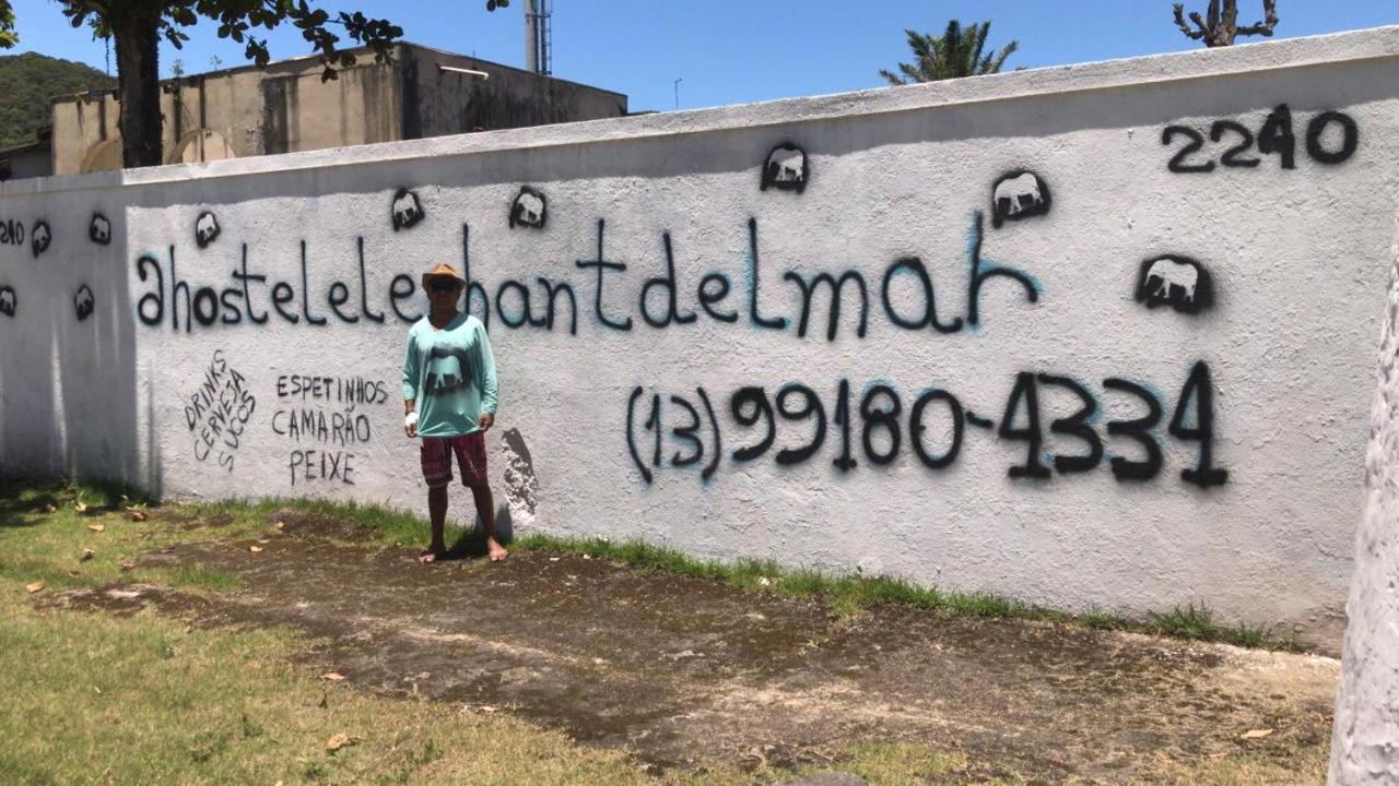 Hostel Elephant Del Mar Guarujá Exteriér fotografie